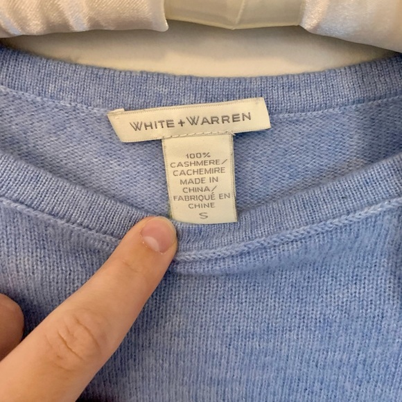 White & Warren Cashmere Sweater - Picture 3 of 3